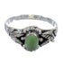 Southwest Sterling Silver Turquoise Ring Size 8-3/4 RX59680