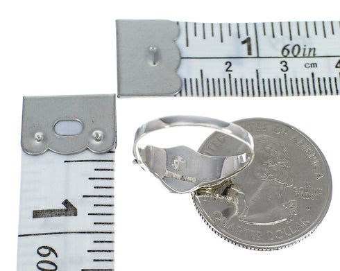 Southwest Turquoise Sterling Silver Ring Size 5-1/4 RX58802