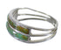 Sterling Silver Southwest Turquoise Ring Size 7-1/4 QX79663