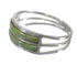 Southwest Authentic Sterling Silver Turquoise Ring Size 6-1/2 QX79734