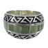 Turquoise Silver Water Wave Southwestern Jewelry Ring Size 5-1/2 AX80139