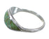 Southwestern Sterling Silver Turquoise Ring Size 8 YX79620