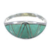 Southwest Sterling Silver And Turquoise Ring Size 7-3/4 YX79629