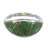 Authentic Sterling Silver Southwestern Turquoise Ring Size 7 YX79695