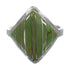 Genuine Sterling Silver Turquoise Southwest Ring Size 5-3/4 YX79714