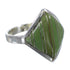 Turquoise Genuine Sterling Silver Southwestern Ring Size 6-1/4 YX79730