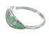 Southwest Opal And Turquoise Sterling Silver Ring Size 5-1/2 AX82786