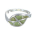 Silver Opal And Turquoise Inlay Jewelry Southwest Ring Size 8-3/4 AX82902