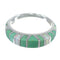 Turquoise Opal Genuine Sterling Silver Southwestern Ring Size 7-1/4 AX83113