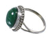 Malachite Sterling Silver Southwest Ring Size 6-1/4 RX63108