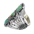 Turquoise Jewelry Sterling Silver Southwest Ring Size 5 VX62375