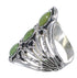 Silver And Turquoise Southwest Jewelry Ring Size 7-1/4 VX62396