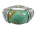 Turquoise And Sterling Silver Ring Size 6 RX80930