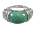 Turquoise And Sterling Silver Ring Size 7-1/4 RX80957