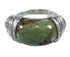 Genuine Sterling Silver Turquoise Ring Size 6-3/4 RX80966