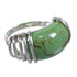 Authentic Sterling Silver Southwestern Turquoise Ring Size 5-1/4 RX80975