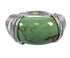 Authentic Sterling Silver Southwestern Turquoise Ring Size 5-1/4 RX80975