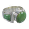 Authentic Sterling Silver And Turquoise Ring Size 6-3/4 RX81007
