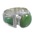 Authentic Sterling Silver And Turquoise Ring Size 6-3/4 RX81007