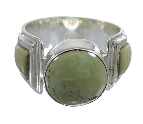 Turquoise Genuine Sterling Silver Ring Size 7 RX81039