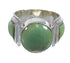 Southwestern Turquoise Genuine Sterling Silver Ring Size 5-1/4 RX81088