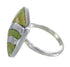 Southwest Sterling Silver Turquoise Ring Size 5-3/4 RX81131