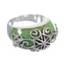 Turquoise And Sterling Silver Jewelry Ring Size 8 RX81195