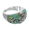 Turquoise Genuine Sterling Silver Ring Size 8 RX81228