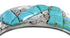 Southwest Authentic Sterling Silver And Turquoise High Quality Bracelet VX60816