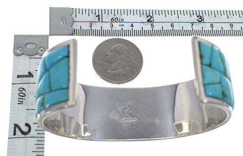 Authentic Sterling Silver And Turquoise High Quality Bracelet VX60802