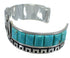 Sterling Silver And Turquoise Cuff Bracelet Jewelry VX60965