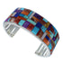 Southwest Sterling Silver Multicolor Cuff Bracelet VX60623
