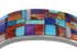 Southwest Sterling Silver Multicolor Cuff Bracelet VX60623