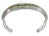 Genuine Sterling Silver Multicolor Native American Village Design Bracelet VX60660
