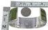Genuine Sterling Silver Turquoise Sturdy Bracelet VX60704