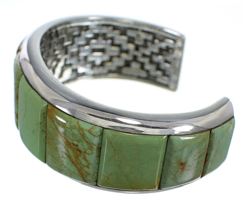 Sterling Silver Jewelry Turquoise Southwest Cuff Bracelet VX60776