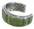 Sterling Silver Jewelry Turquoise Southwest Cuff Bracelet VX60776