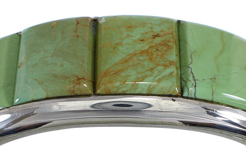 Sterling Silver Jewelry Turquoise Southwest Cuff Bracelet VX60776