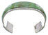 Authentic Sterling Silver Turquoise Inlay Southwest Cuff Bracelet VX60543