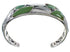 Southwestern Authentic Sterling Silver Turquoise Cuff Bracelet VX60558