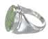 Sterling Silver Southwest Turquoise Inlay Ring Size 10-1/4 RX59889