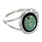 Southwest Sterling Silver And Turquoise Ring Size 8-1/4 RX60087
