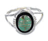 Southwest Sterling Silver And Turquoise Ring Size 8-1/4 RX60087