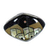 Multicolor Inlay And Silver Native American Village Design Ring Size 6-1/2 YX78166