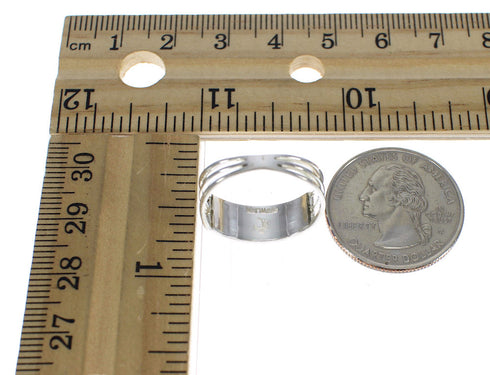 Southwestern Lapis And Opal Inlay Sterling Silver Ring Size 5-1/4 WX60894