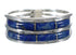 Lapis Inlay And Authentic Sterling Silver Southwestern Ring Size 6-1/4 WX60991