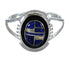 Southwestern Lapis And Opal Inlay Silver Ring Size 8-1/2 WX61104