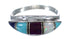 Multicolor Inlay Silver Southwest Ring Size 6-1/4 MX60102