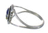 Multicolor Inlay Southwest Silver Ring Size 8 MX60824