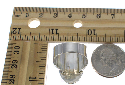 Silver Southwest Multicolor Ring Size 5-1/2 MX61077